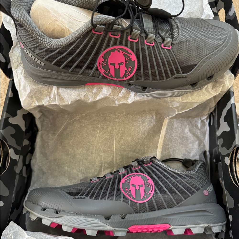 NEW Craft Spartan RD Pro in Monument and Hot Pink size 7 - Picture 3 of 4